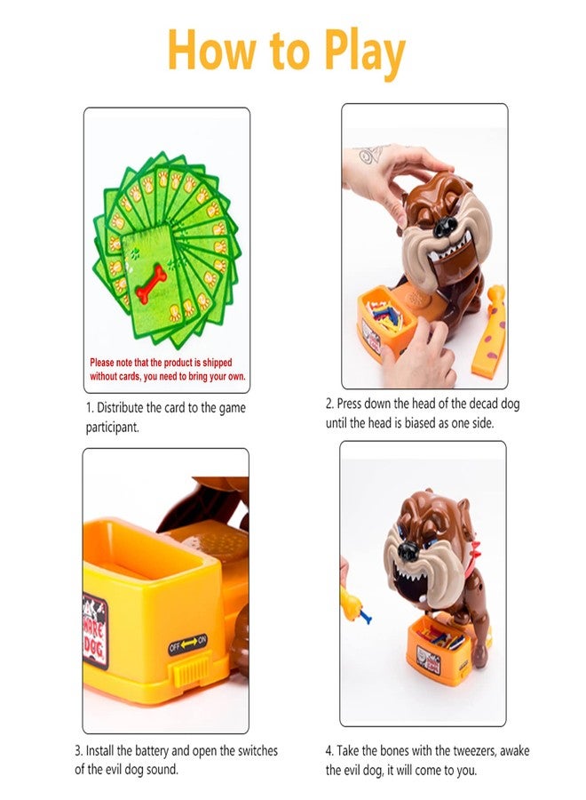 NOENNULL Deceptive Dog Toy - Bad Dog Bone Deceptive Toys Game for Kids Girls Boys - Image 5